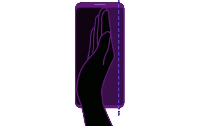 Gesture Screenshot Samsung A22