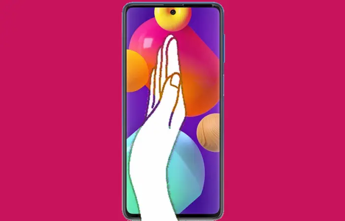 Gesture Screenshot Samsung Dengan Telapak Tangan