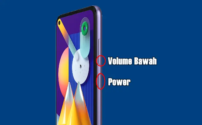 Screenshot Samsung M11 Dengan Tombol