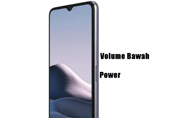 Screenshot Vivo Y20 Kombinasi Tombol