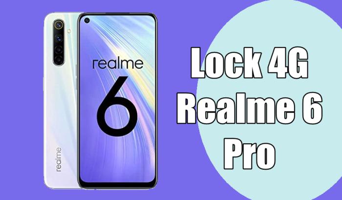Cara Mengunci Jaringan 4G Realme 6