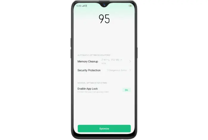 Clear Cache Lewat Phone Manager Realme