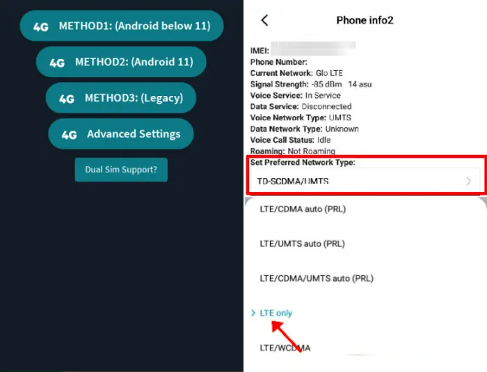 Lock LTE Only Poco M3