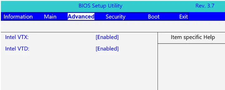 Bios Acer Intel