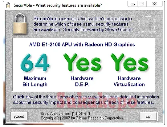 SecurAble VT Windows 7