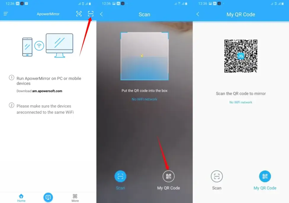 Screen Mirroring Dengan ApowerMirror