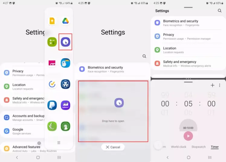 Cara Multi Window Samsung Menggunakan Panel Edge