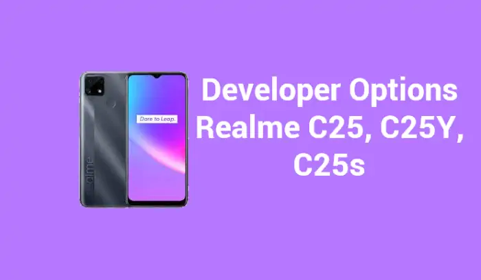 Cara Setting Opsi Pengembang di Realme C25