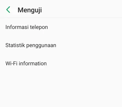 Pilih Informasi Telepon