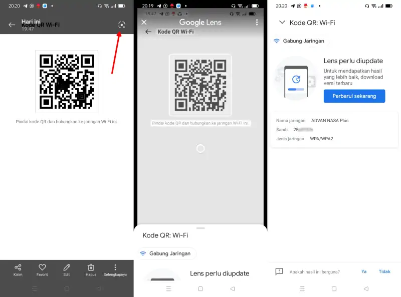 cara mengetahui kata sandi wifi di hp oppo
