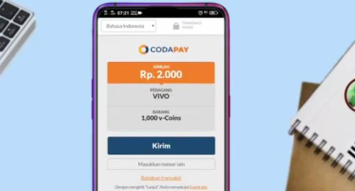 Cara Membayar Font Vivo via Pulsa