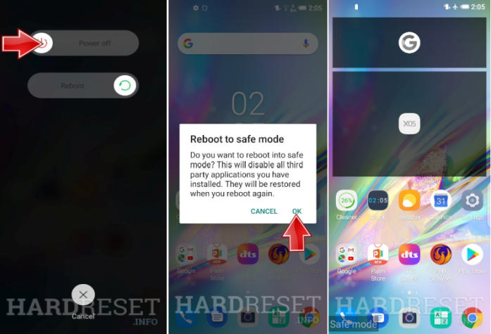 Cara Safe Mode HP Infinix