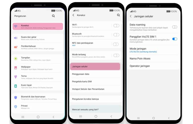 Cara Mengaktifkan Volte Samsung