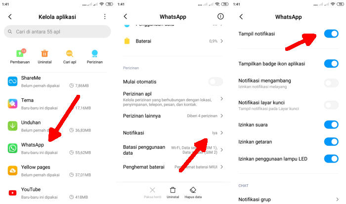 Cara Mengatasi Notifikasi Telat
