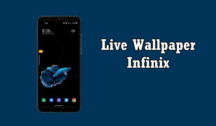 Cara Live Wallpaper Infinix