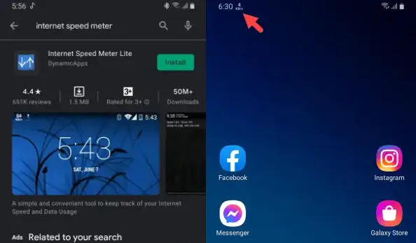 Internet Speed Meter Lite