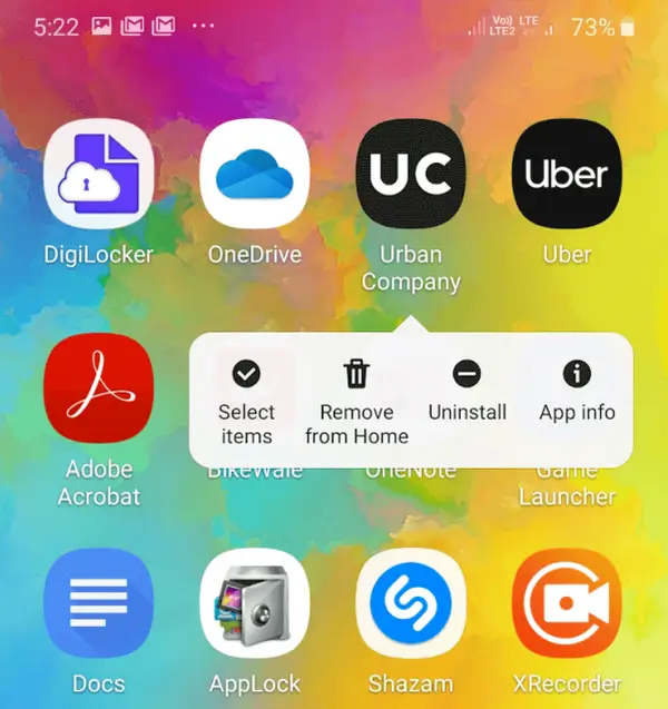 Hapus Cache Lewat Beranda Samsung A11